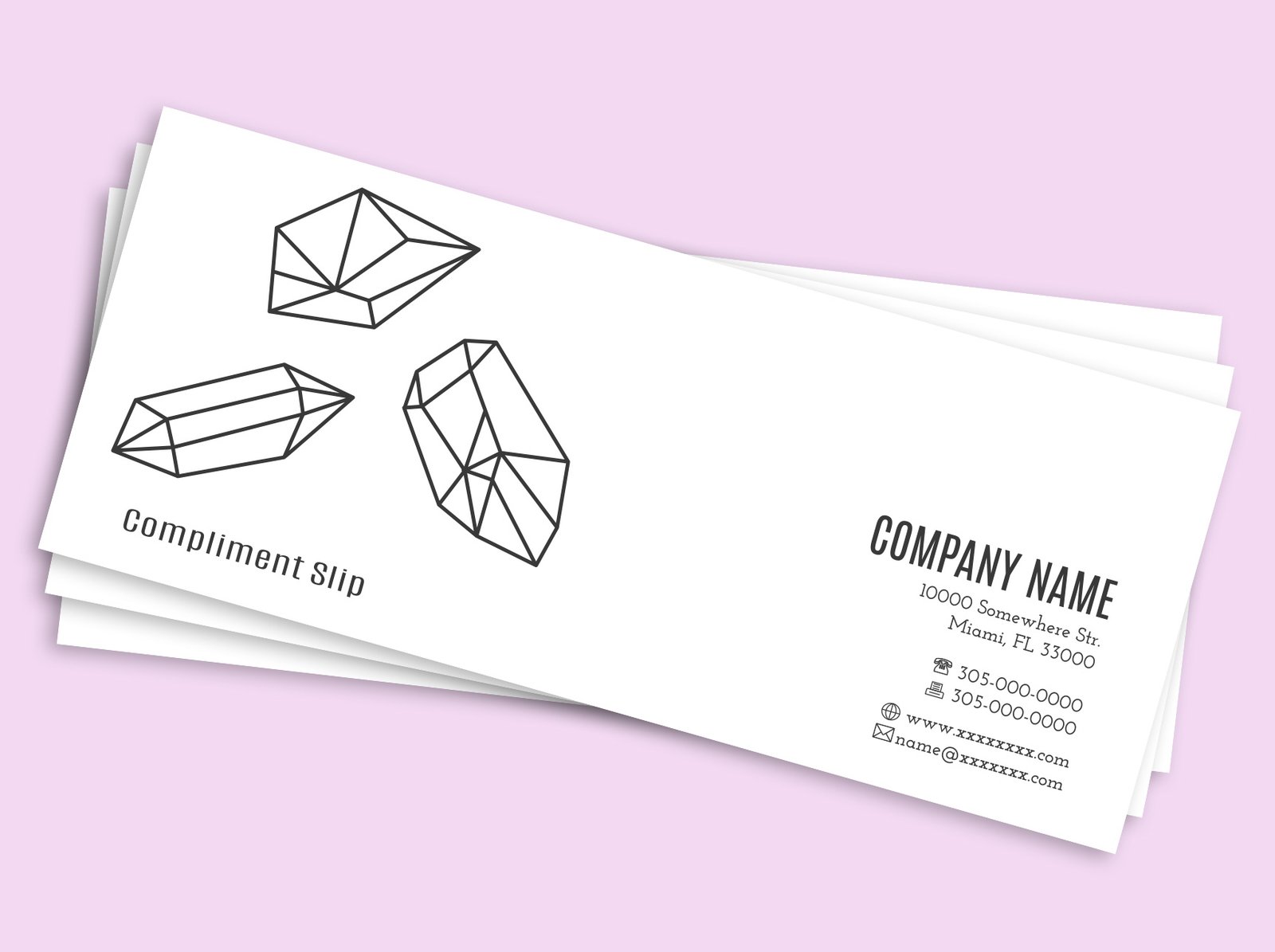 Compliment Slips