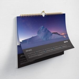 Wall Flip Wire Bound Calendar